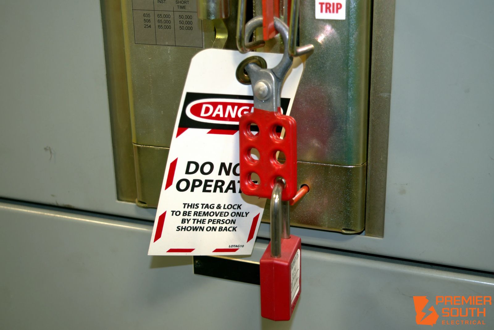 Lockout Tagout | Premier South Electrical | Georgia